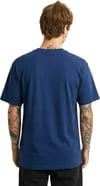 Vans + Left Chest SS Tee Deep Indigo - 4