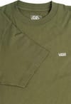 Vans + Left Chest SS Tee Mossy Olive - 3