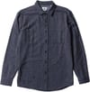 Shaper Eco LS Flannel Black + Vissla