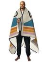 Voited + Fleece Outdoor PillowBlanket Snowy Peak