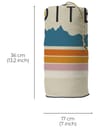 Voited + Fleece Outdoor PillowBlanket Snowy Peak - 3
