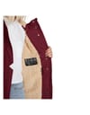 Volcom + Less Is More 5K Parka Burgundy - 4