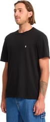 Volcom + Stone Blanks Basic SS Tee Black - 5