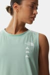 The North Face + W Glacier Tank Lichen Light Heather - 8