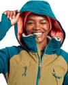Burton + W Prowess Jacket Shaded Spruce/Martini Olive/Persimmon - 3
