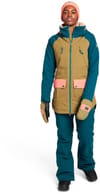 Burton + W Prowess Jacket Shaded Spruce/Martini Olive/Persimmon - 8