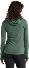 Icebreaker + W Quantum III LS Zip Hood Sage - 3