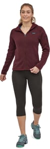 Patagonia + W's Better Sweater Hoody Chicory Red - 4