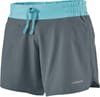W's Nine Trails Shorts - 6 in. Plume Grey + Patagonia