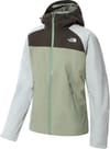 W Stratos Jacket Tea Green/New Taupe Green Tin Grey + The North Face