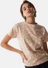 The North Face + W Natural Dye Tee Evening Sand Pink Wash - 4