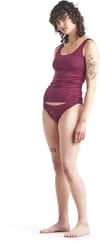 Icebreaker + W Siren Bikini Midnight Navy Snow - 4
