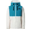 W Superlu Jacket Enamel Blue/Gardeniawhite + The North Face