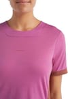 Icebreaker + W ZoneKnit SS Tee Cosmic Grape CB - 5