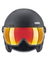 Uvex + Wanted Visor Black Mat Red