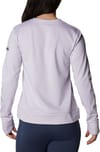 Columbia + Windgates Tech Fleece Pullover W Pale Lilac Heather