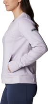 Columbia + Windgates Tech Fleece Pullover W Pale Lilac Heather - 3