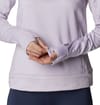 Columbia + Windgates Tech Fleece Pullover W Pale Lilac Heather - 5