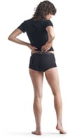 Icebreaker + Wmns 175 Everyday Boy Shorts Black     - 6