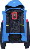 CMP + Woman Jacket Zip Hood Black/Blue - 4