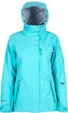 Women Corpus Insulated Gore-Tex Jacket Turquoise Blue + Blackcrows