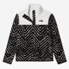The North Face + Y Glacier 1/4 Snap Pullover TNF Black Shibori Chevron Print - 9