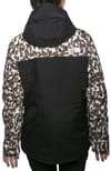 The North Face + Y Snowquest Plus Jacket Pine Cone Brown Leopard Print
