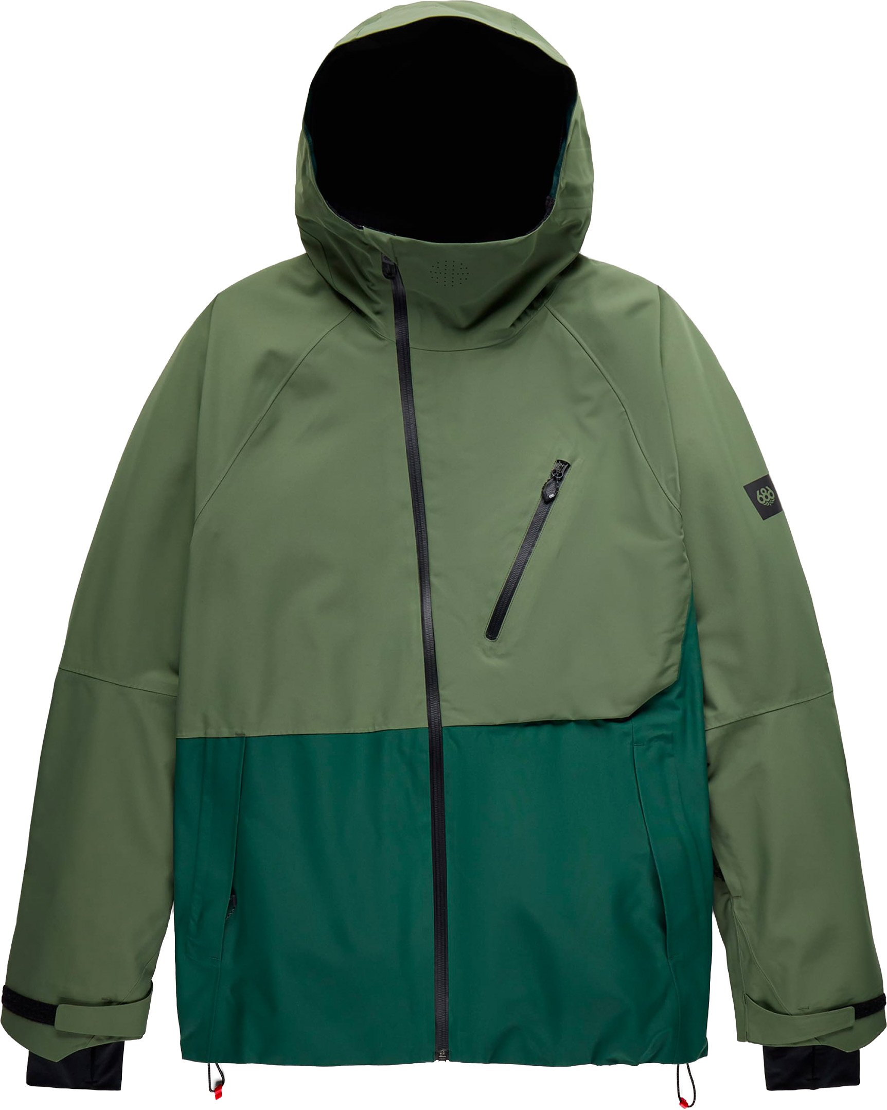M Hydra Thermagraph Jacket Fatigue Green Colorblock + 686