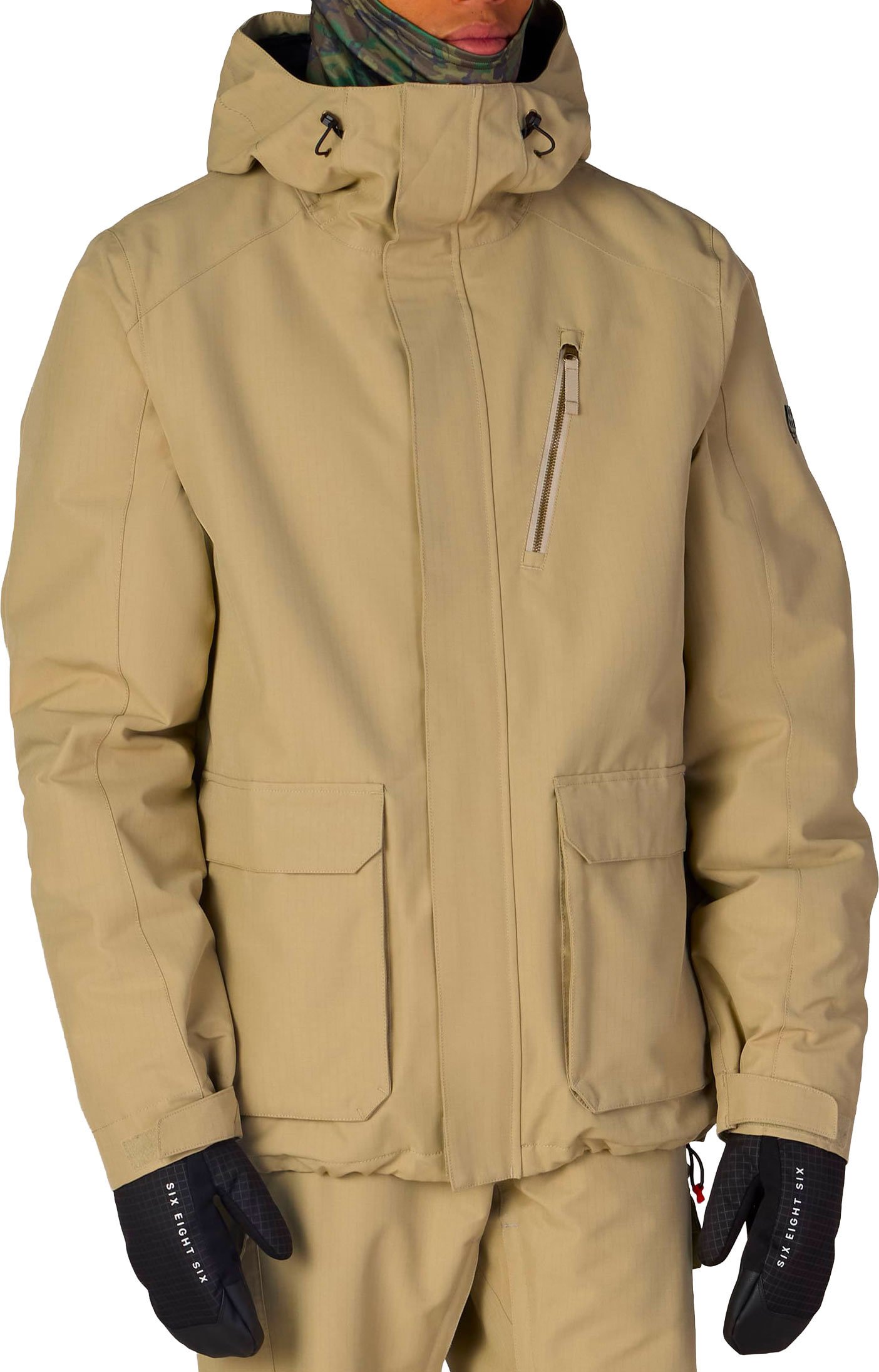 M Nightline Insulated Jacket Khaki Ripstop + 686