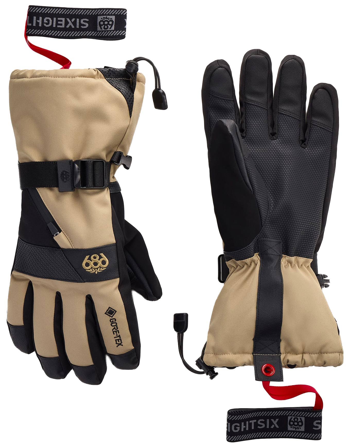 M Gore-Tex Smarty Gauntlet Glove Khaki + 686