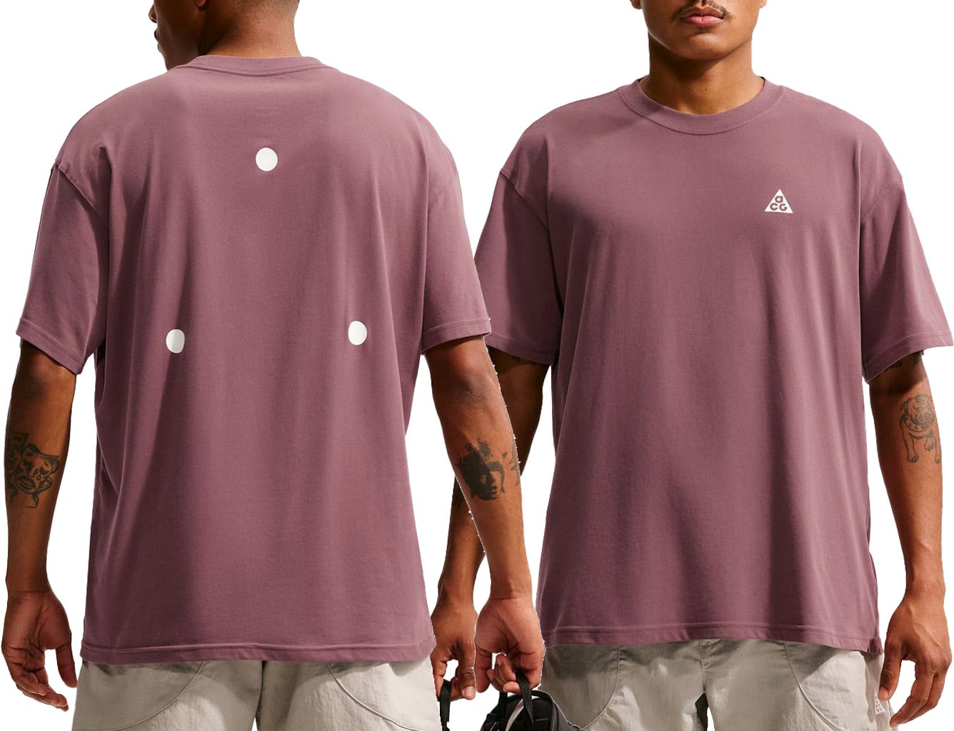 M Nike ACG DF Tee Std Hike Lbr Rflv Tattoo + Nike ACG