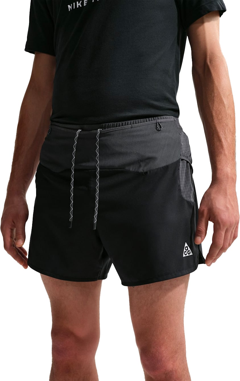 M Nike ACG Dri-Fit ADV Second Sunrise 5In Short Black Anthracite Summit White + Nike ACG