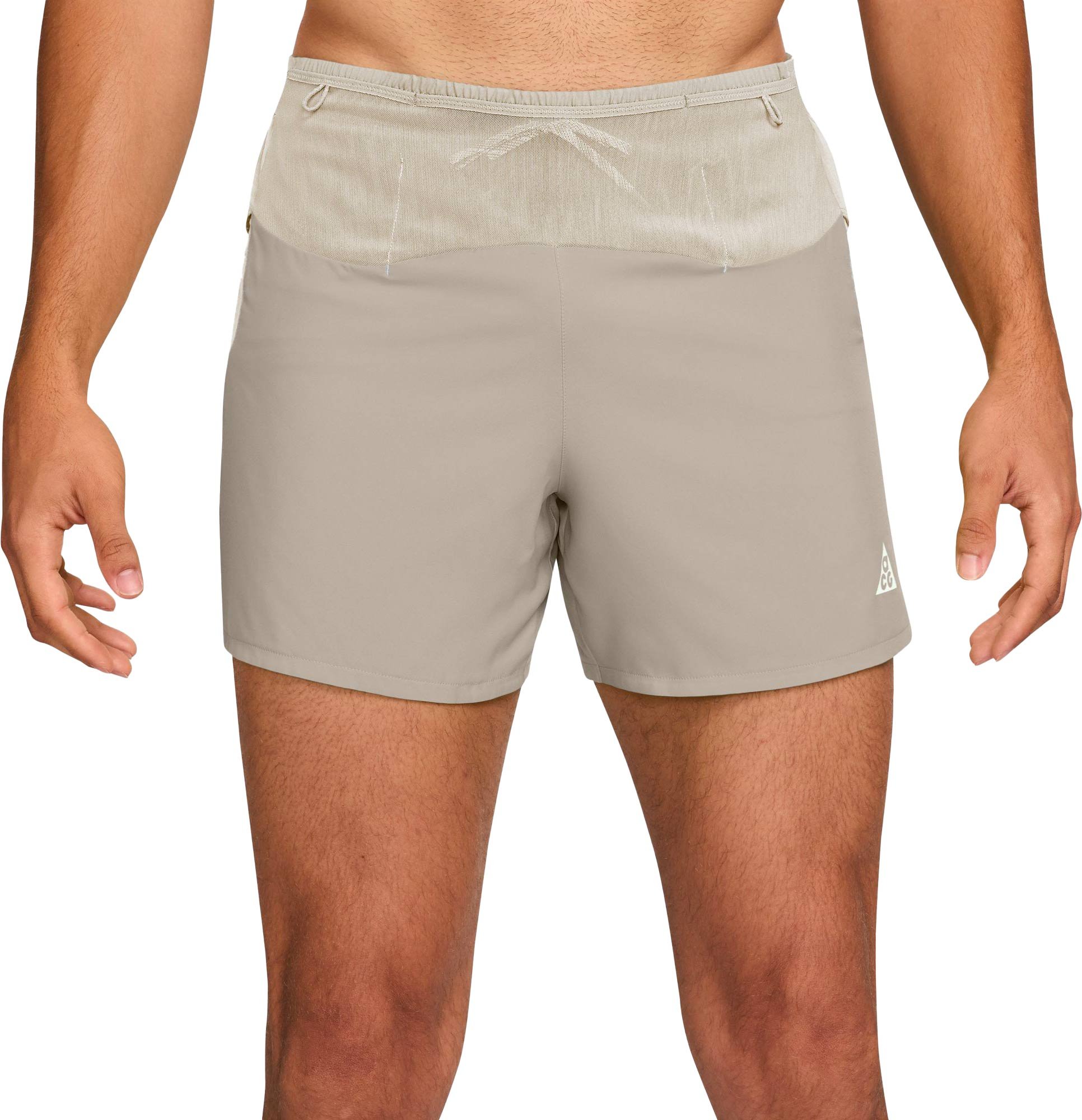 M Nike ACG Dri-Fit ADV Second Sunrise 5In Short Cream II Lt Orewood Brn + Nike ACG