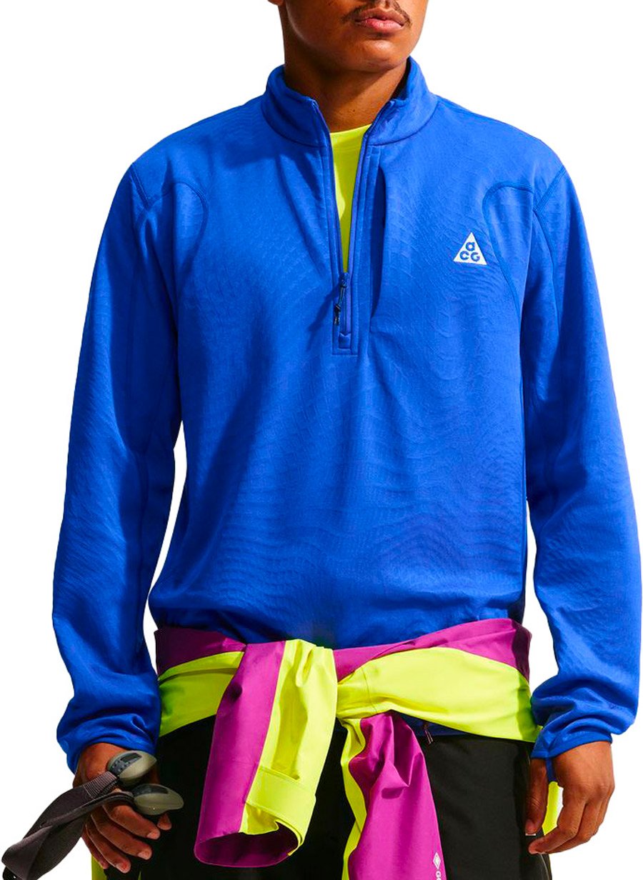 M Nike ACG Wolf Grid HZ Fleece Hyper Royal/Old Royal + Nike ACG