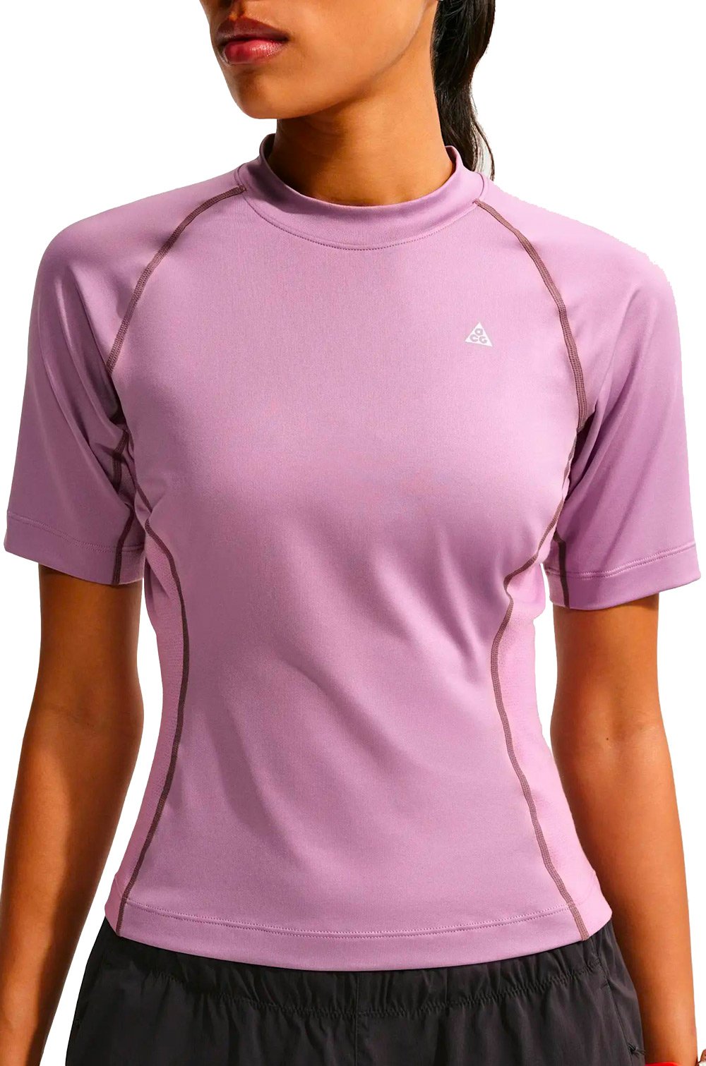 WNike ACG Wildsee SS Baselayer Top Violet Dust/Summit White + Nike ACG