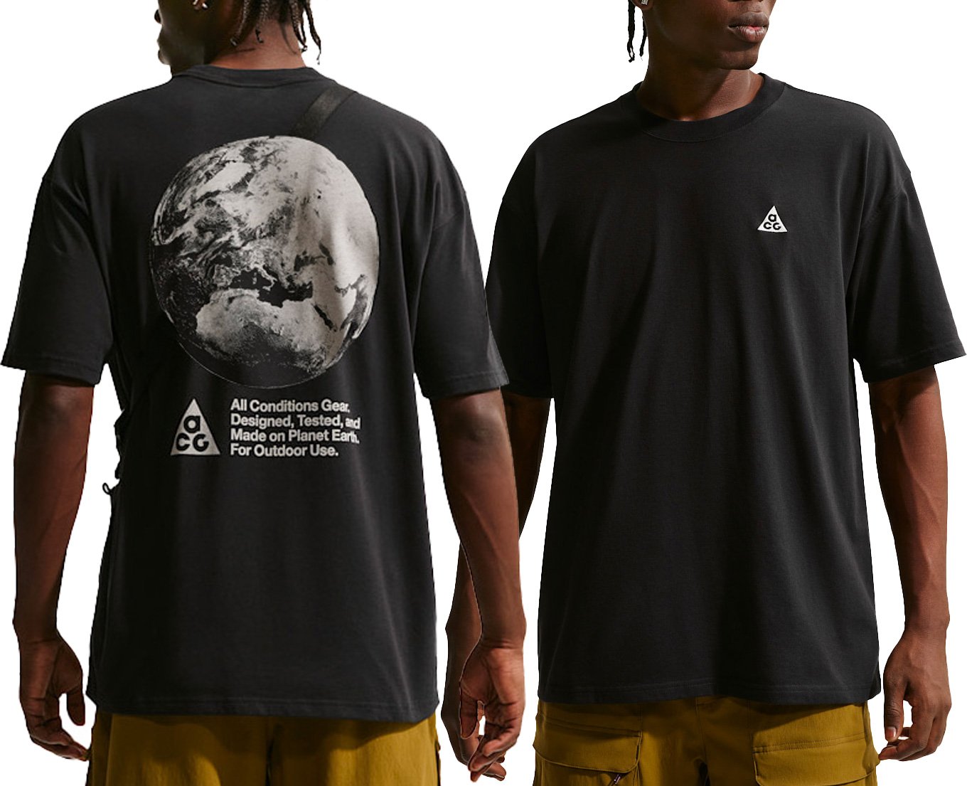 Nike ACG Dri-FIT SS Tee Black + Nike ACG
