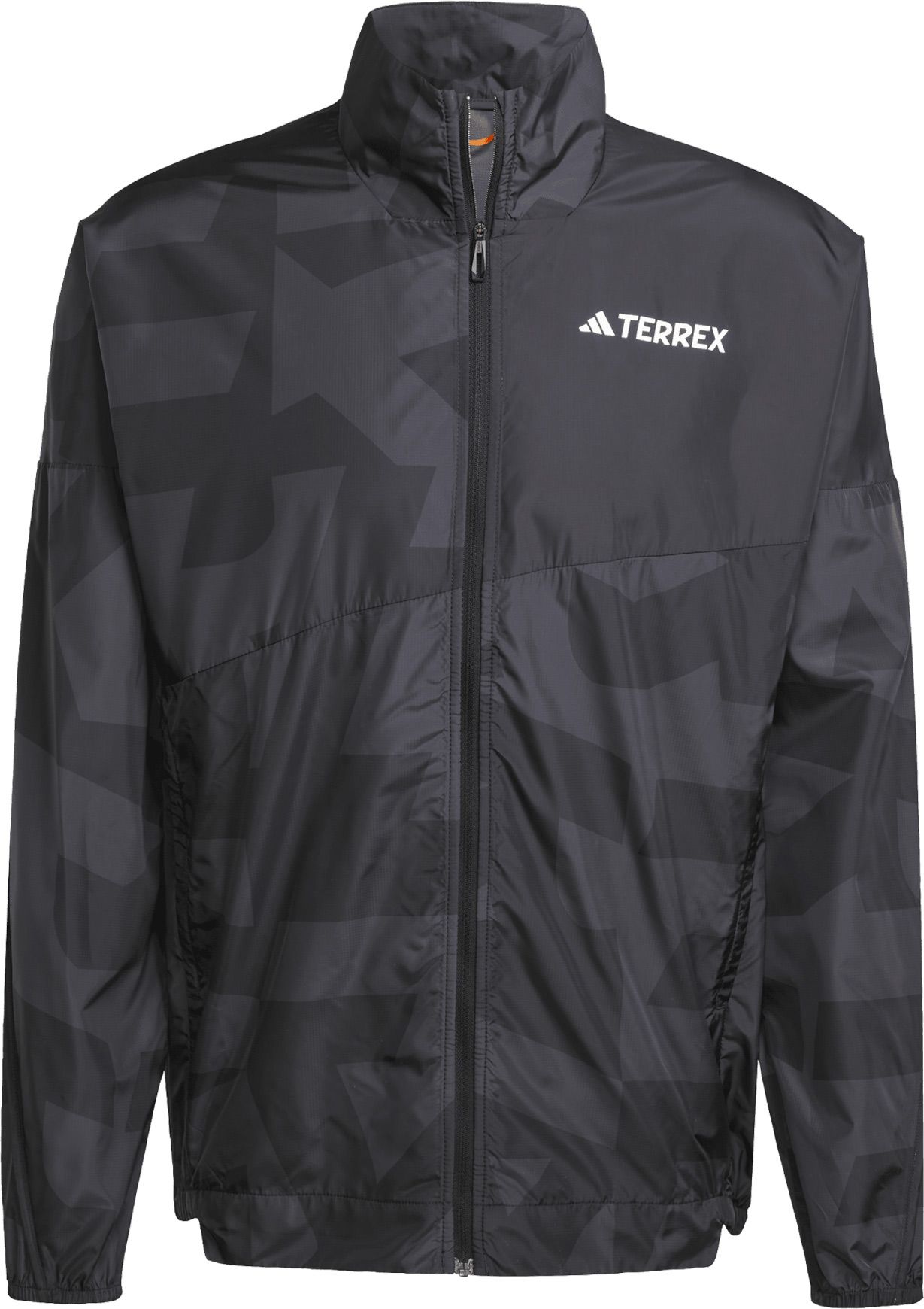 Multi Print Wind Jacket Black Carbon + adidas