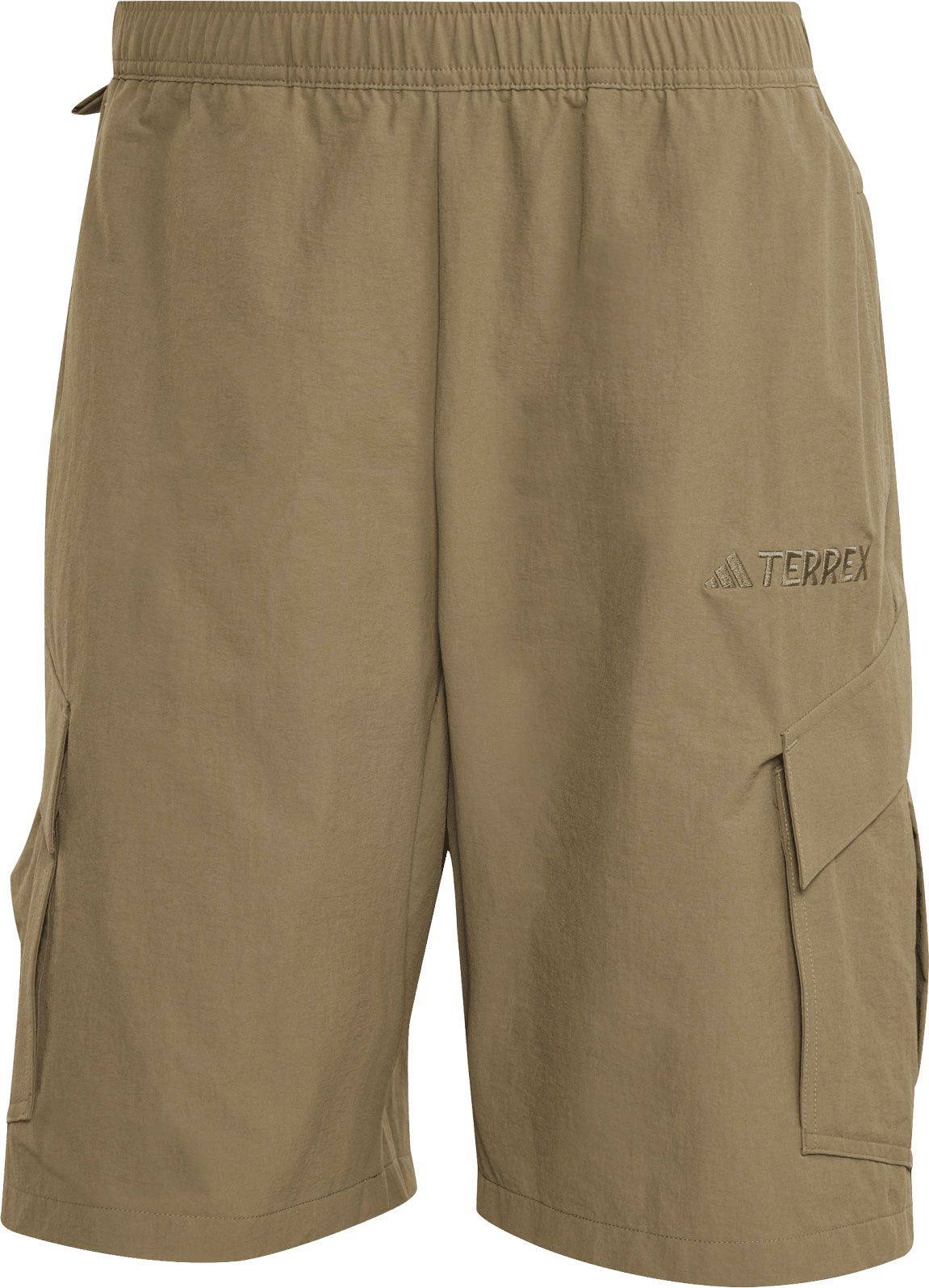 Cargo Shorts Olive Strata + adidas