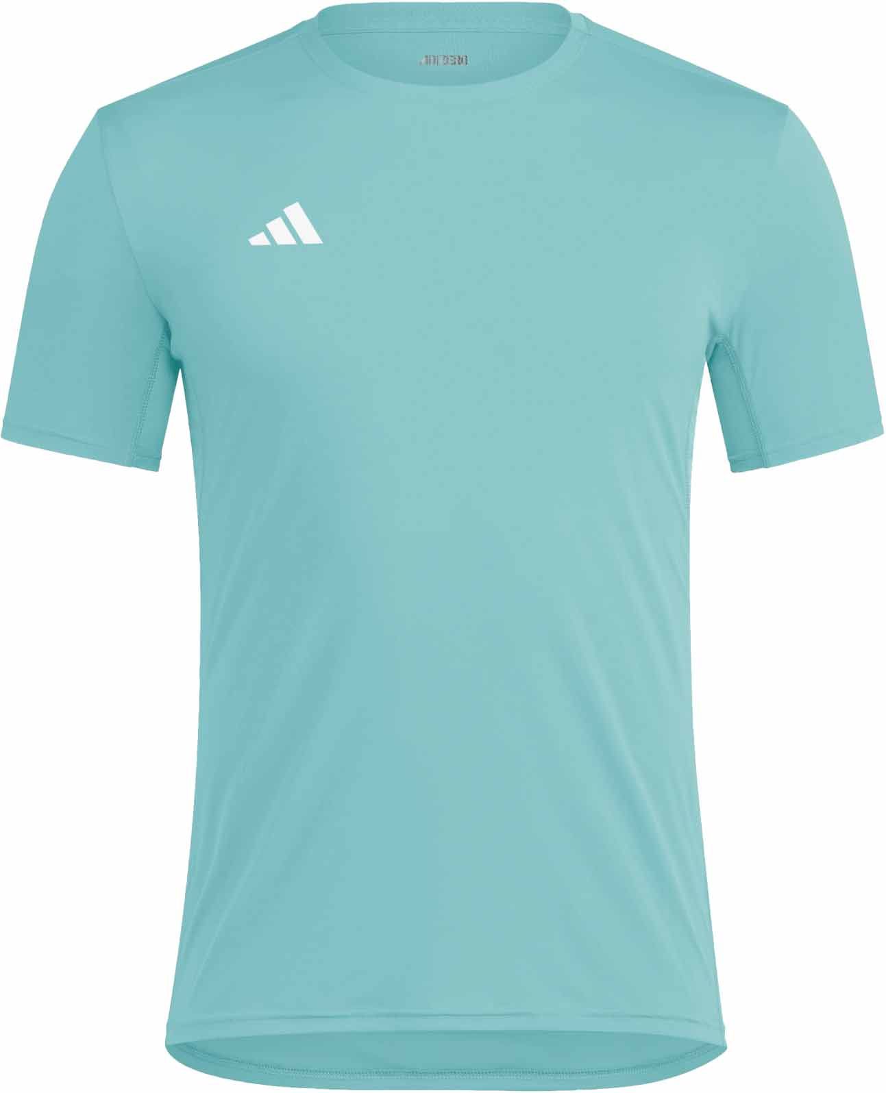 Adizero Essentials Tee Powder Teal + adidas