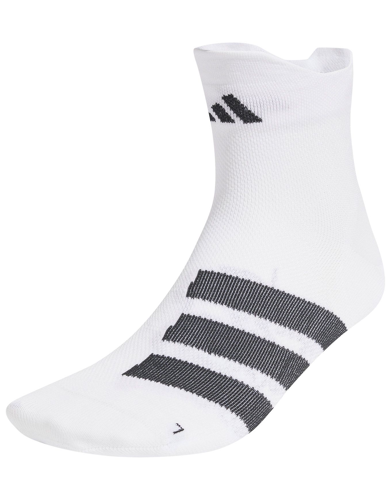 Run Adizero Sock White Black Black + adidas