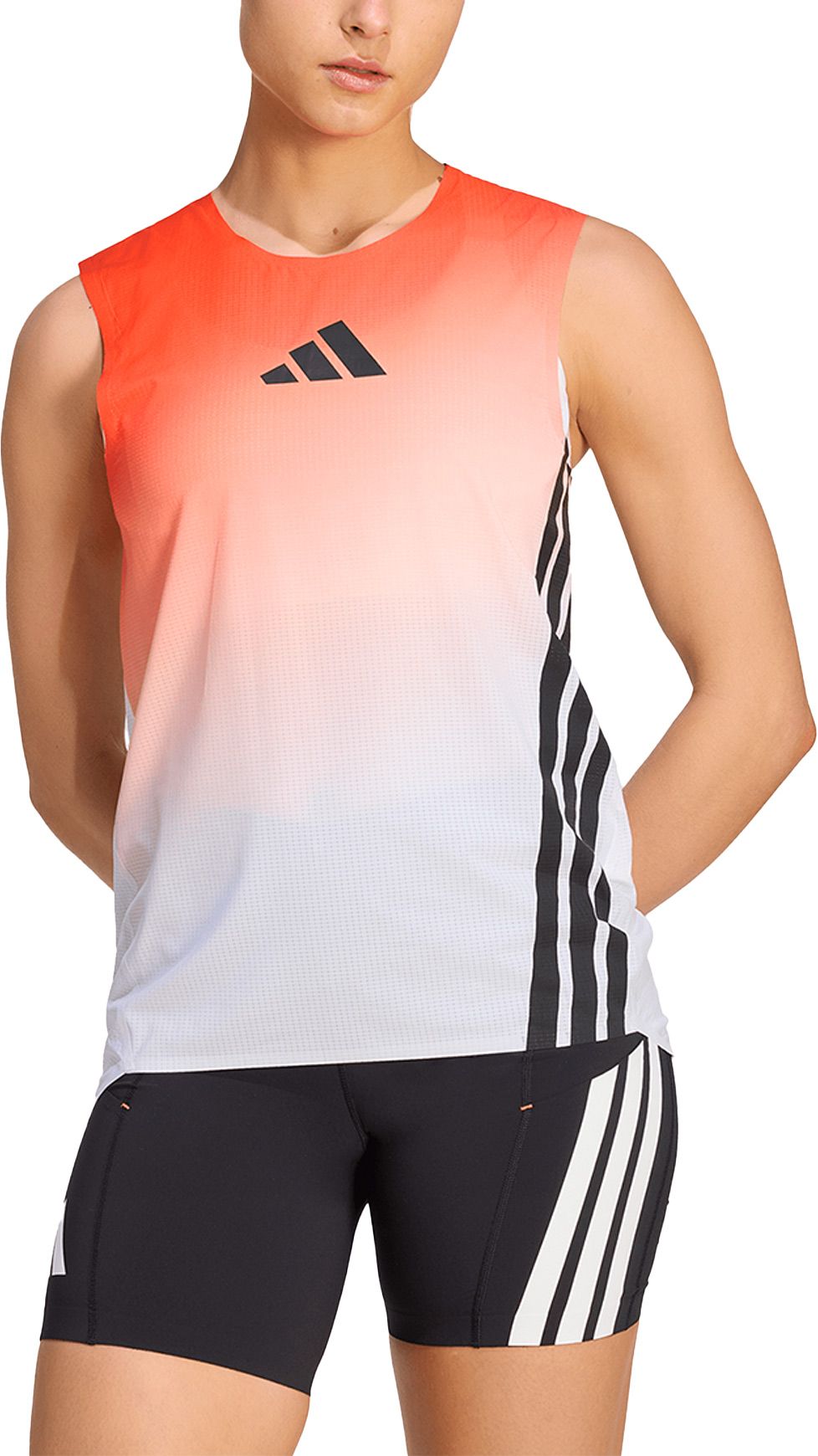 W XPR Pro Tank White Seorim + adidas