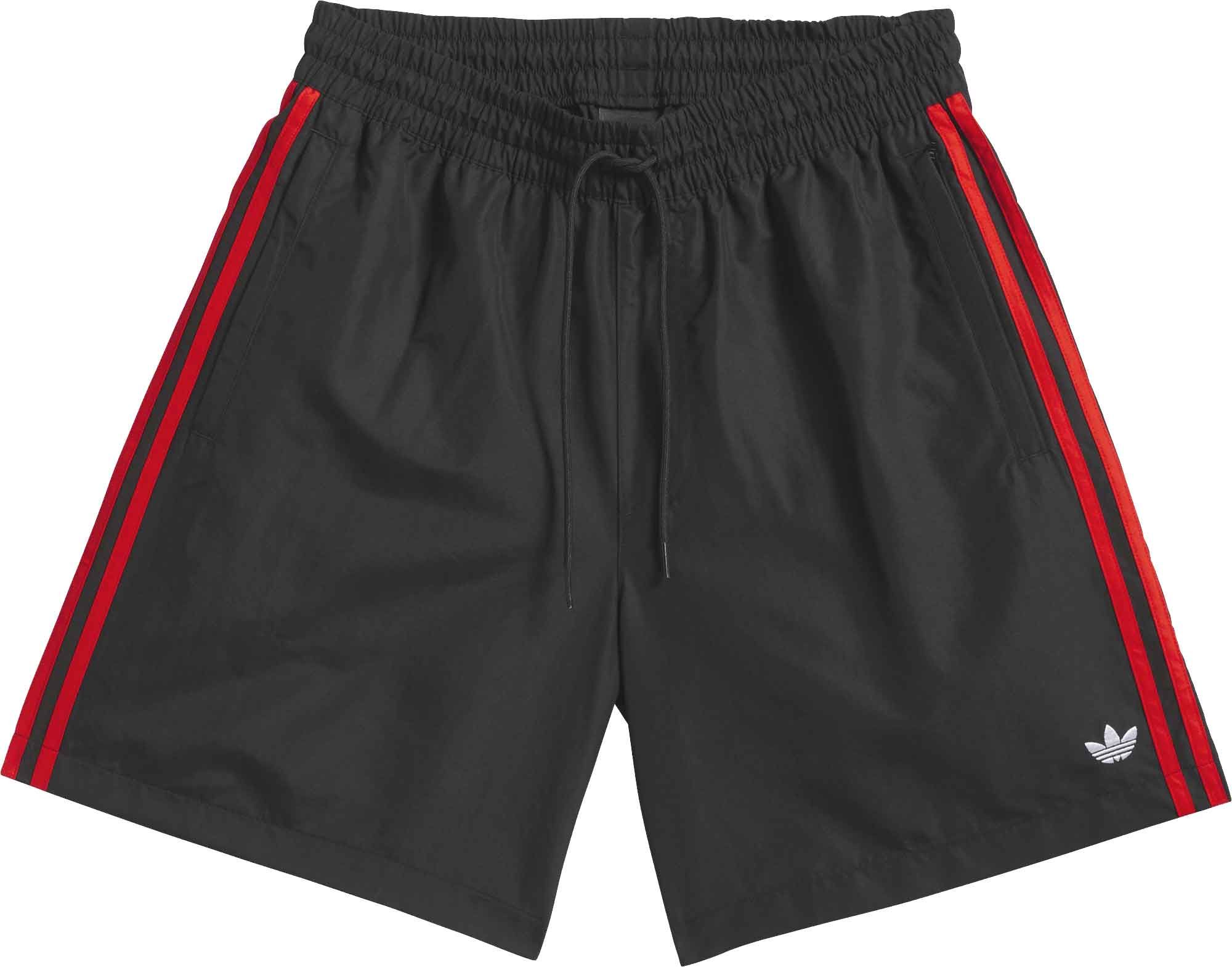 Skt Wtr Short Black/White/Red + adidas Originals