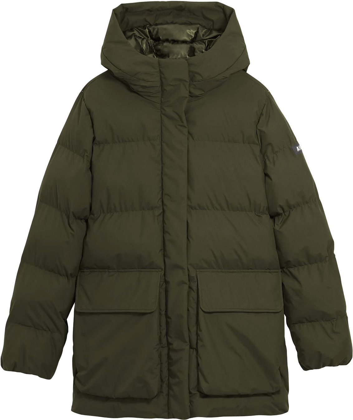 Manteau Hiver Fille Doudoune Mi-longue à Capuche - Chaud, Avec Poches, Fermeture éclair - Parka épais Pour Enfant