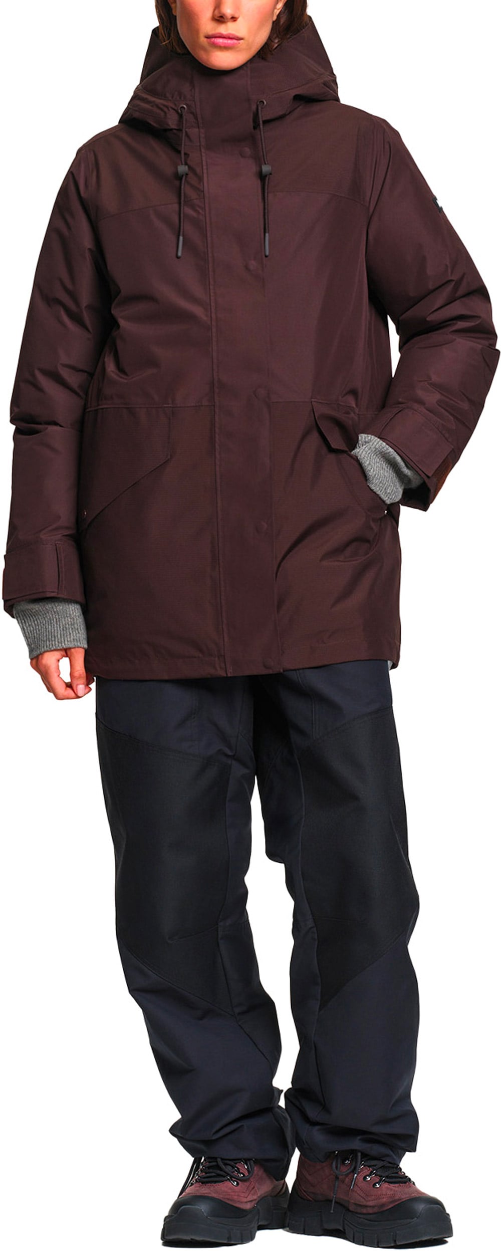 Quilted Mid-Lenght Gore-Tex Parka W Terre + Aigle