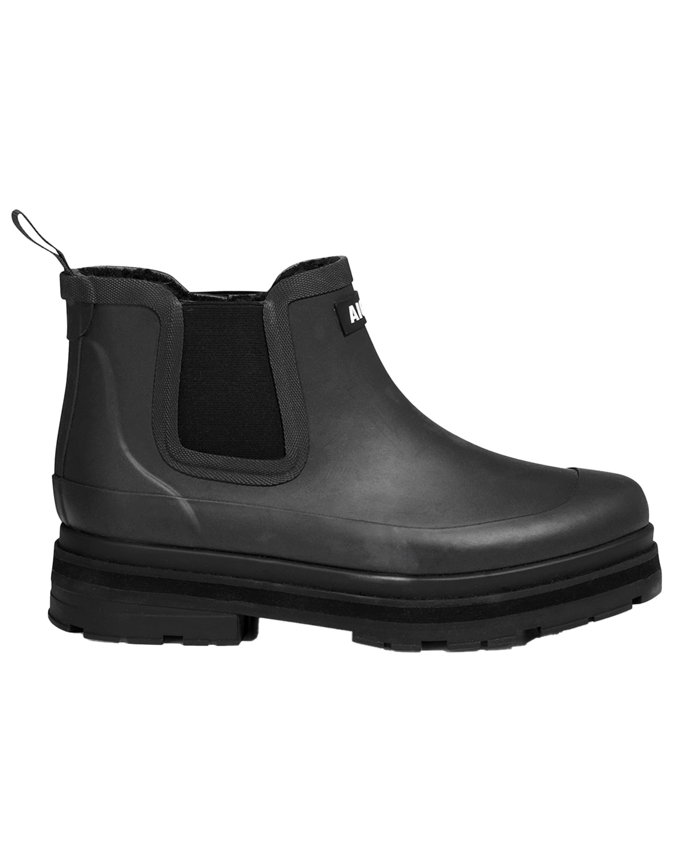 Soft Rain Fur Hybrid Rain Boot W Black + Aigle