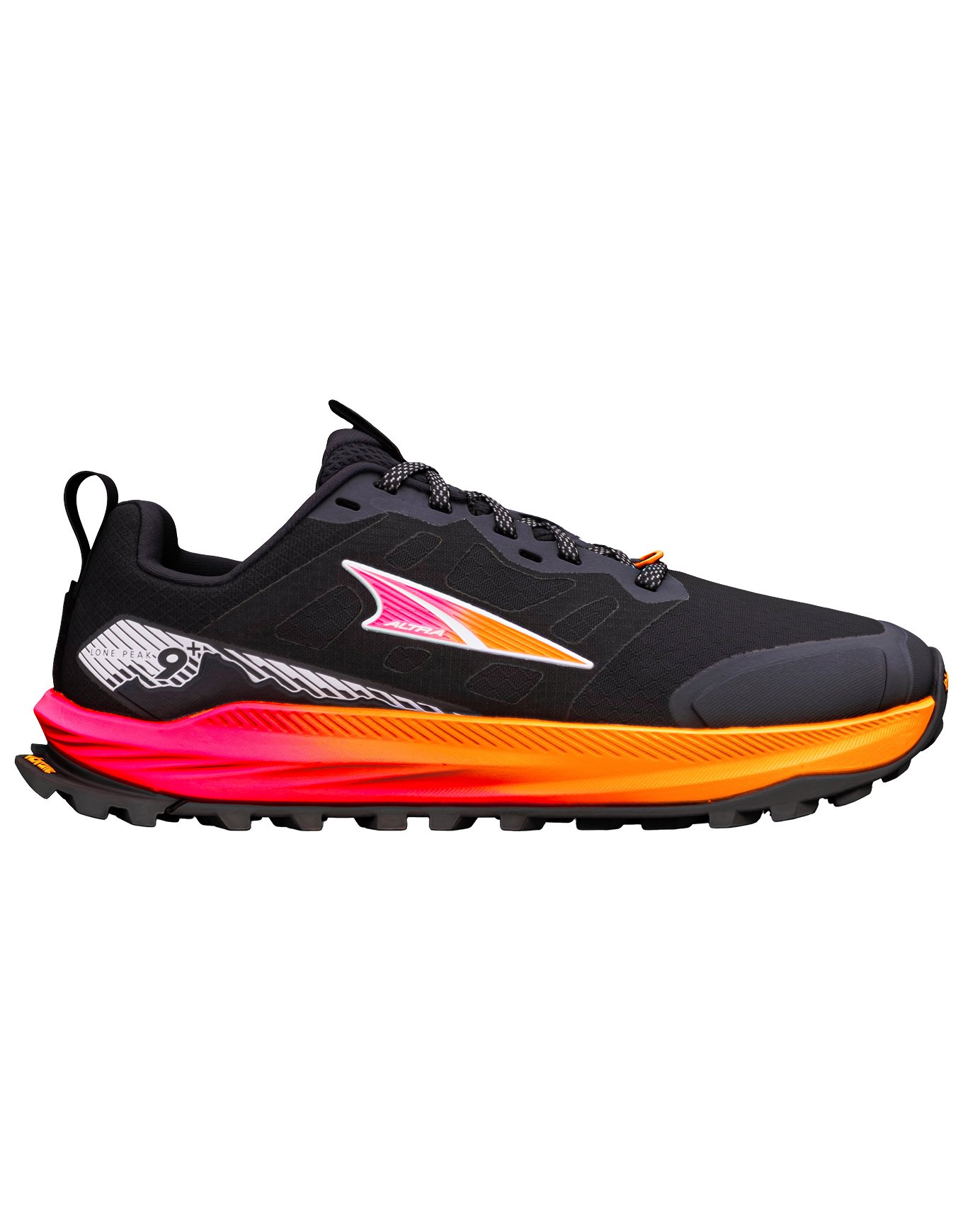 W Lone Peak 9+ Black/Knockout Pink/White + Altra