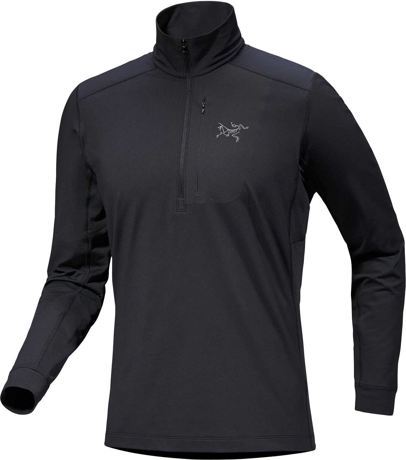 Rho LT Zip Neck M Black + Arc'Teryx