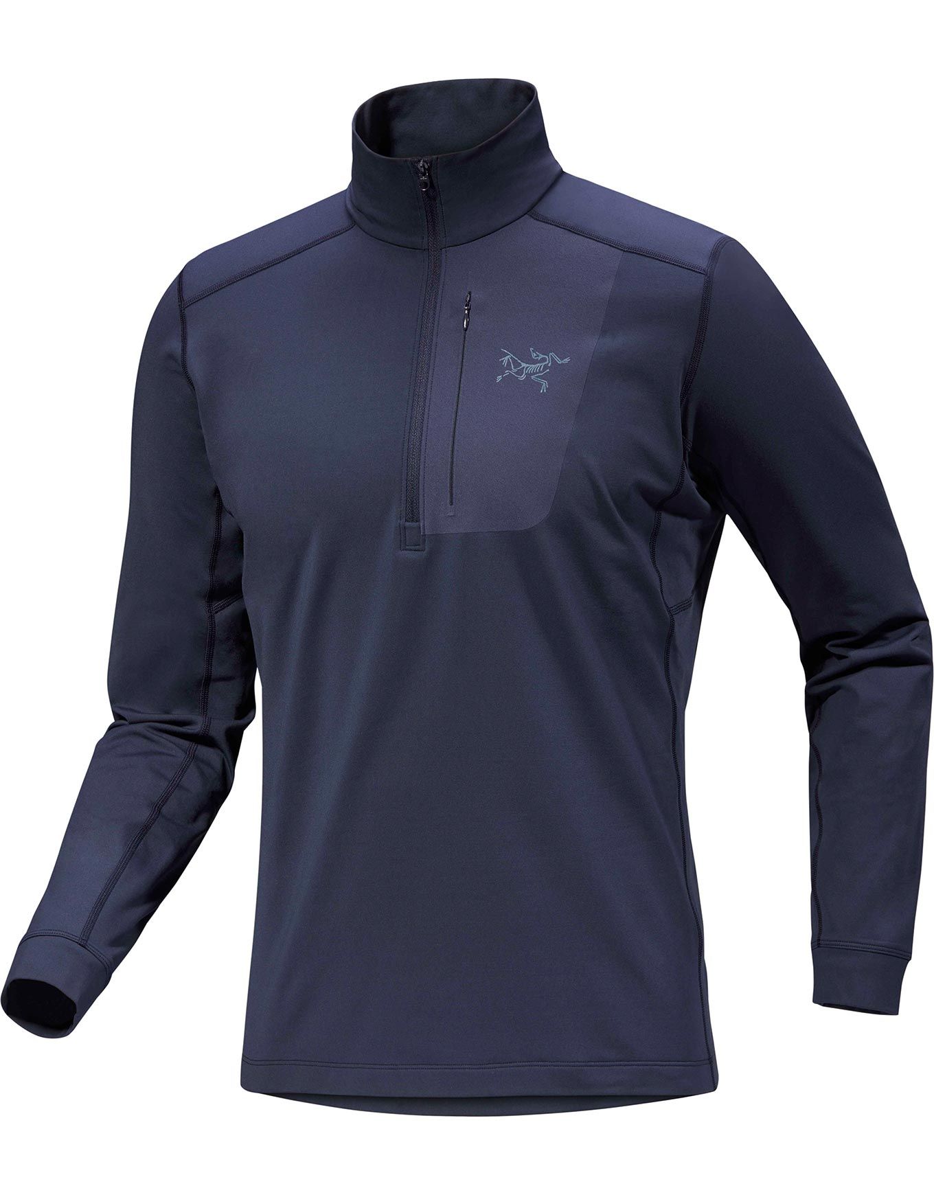 Rho LT Zip Neck M Black Sapphire + Arc'Teryx