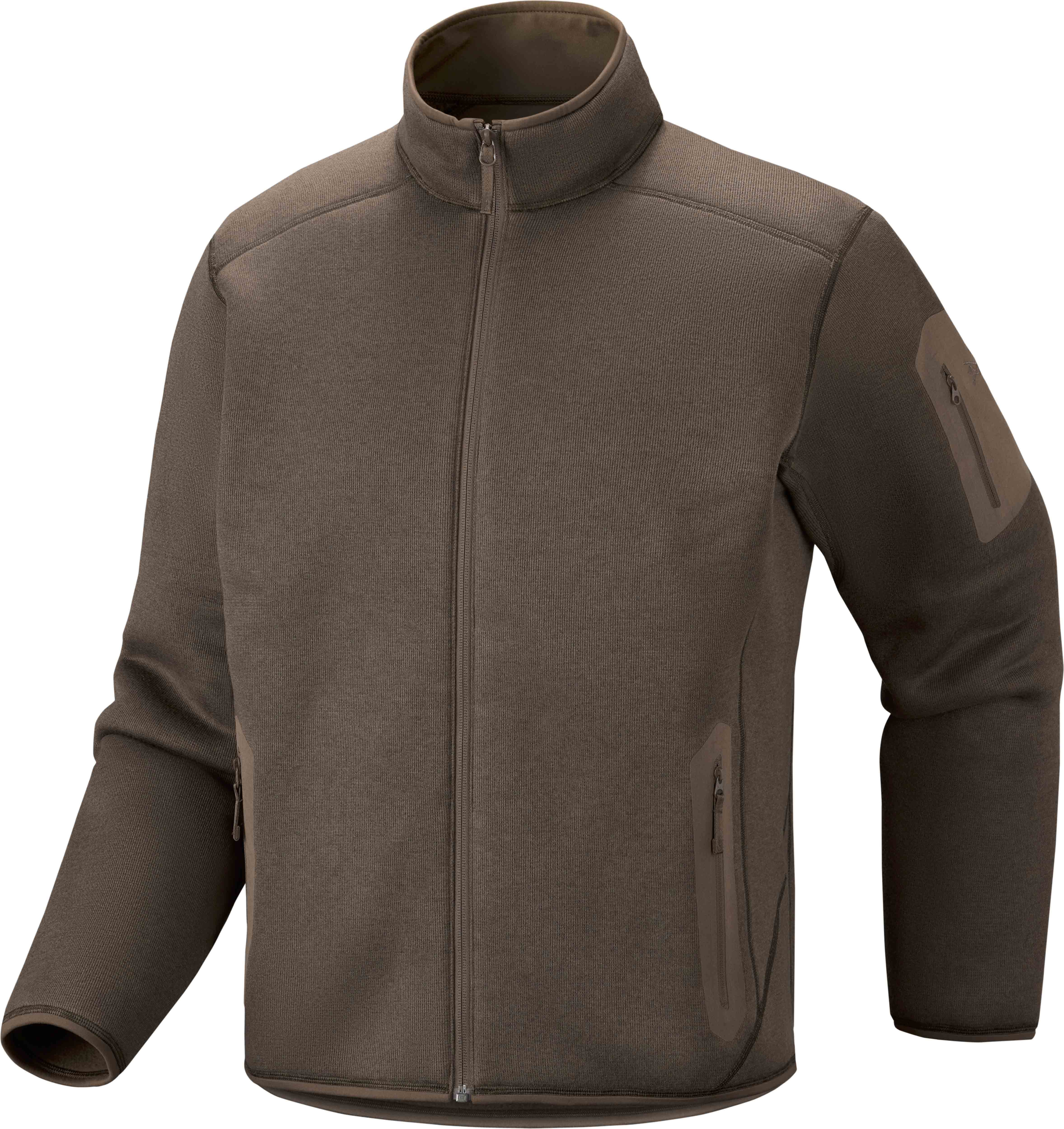 Covert Cardigan M Mongoose Heather + Arc'Teryx