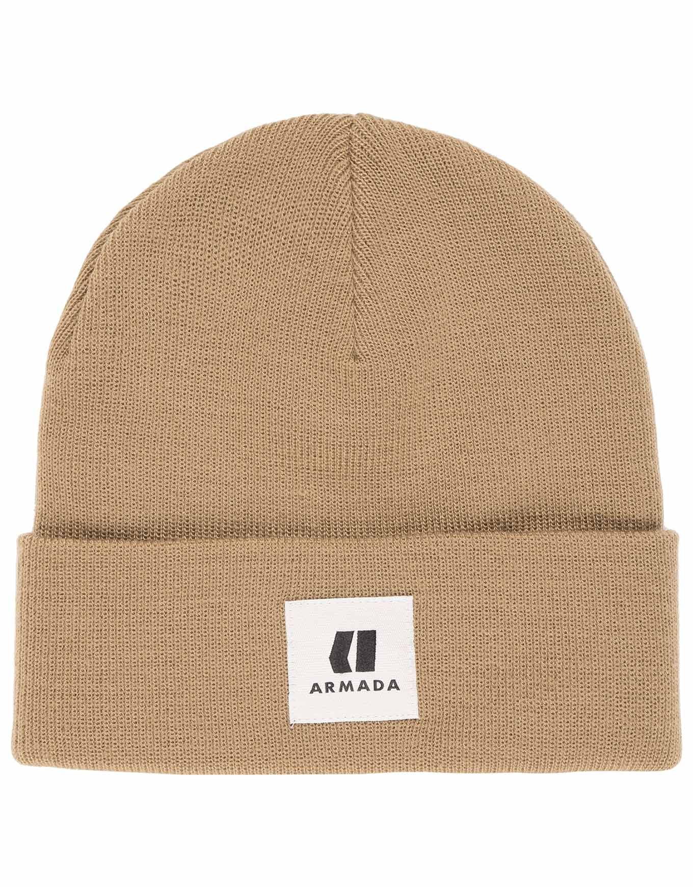 Staple Beanie Khaki + Armada